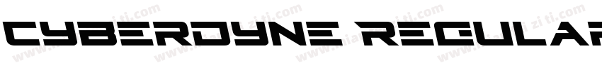 Cyberdyne Regular字体转换